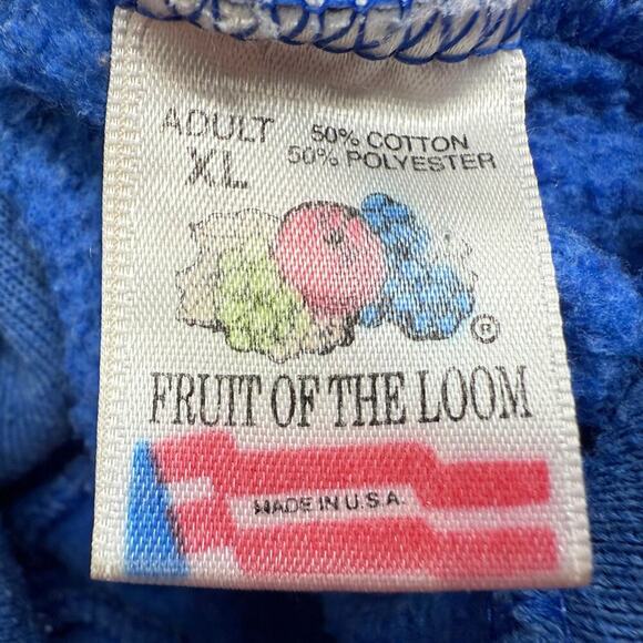 Tweety Bird Hoodie Vintage 90s Size XL Fruit of the Loom USA Warner Brothers - Picture 7 of 8